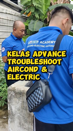 19K views · 209 reactions | KELAS ADVANCE TROUBLESHOOT AIRCOND & ELEKTRIK Untuk maklumat lanjut dan pendaftaran link ada di ruangan komen珞 #kursus #aircond #elektrik #education #training #advance #academy #ajibeng #ajibengacademy #diy #tech #technician #contruction | Aji beng Channel | Facebook