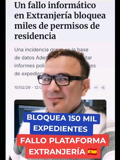 Fallo informático en Extranjería paraliza 150,000 trámites