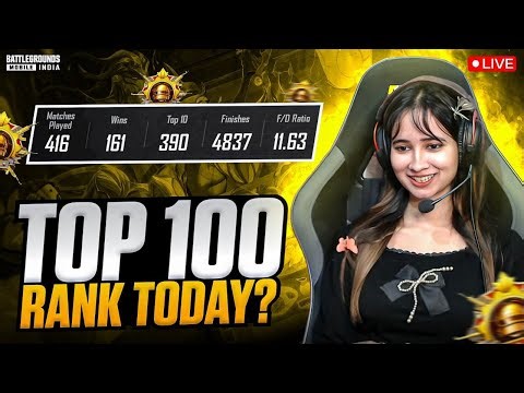 AKM+ 6X WALI KAUR OP HO KYA?😱PLAYING ALADDIN UPDATE LIVE😍 |#bgmilive #girlgamer #pubgmobile