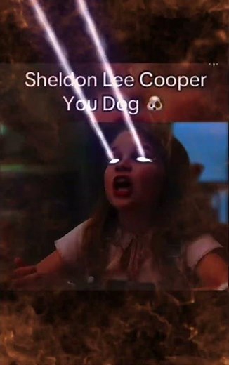 Sheldon Lee Cooper you dog🥹
