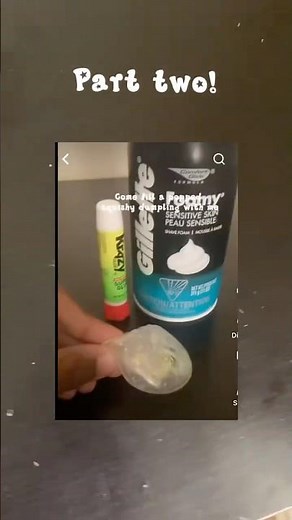 Part two of filling, my pot squishy dumpling with shaving cream#plsgoviral #viral #dumplings #fyp
