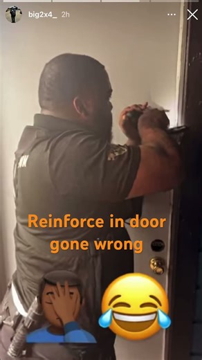 Reinforce door bloopers ￼#shorts #explore #viral #funny #trending #security #fyp