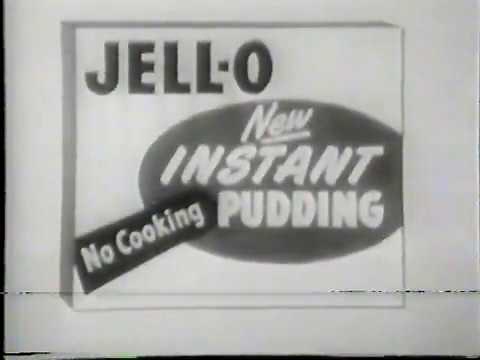 Vintage Commercials! (Jello Instant Pudding 1954)