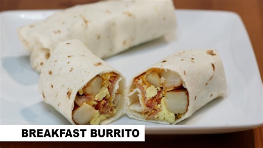 How to make a breakfast burrito