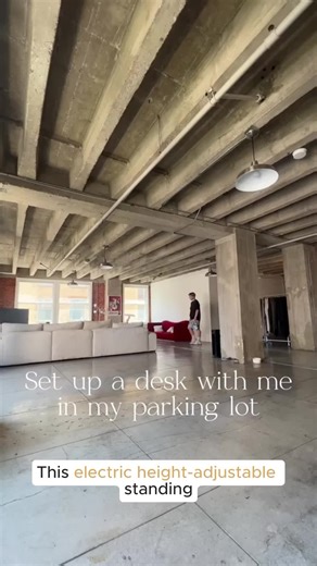 Standing Desk Setup Inspiration in My Parking Lot