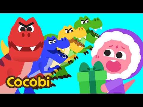 T-rex's Mysterious Box🦖🎁 | Children's Song | Cocobi