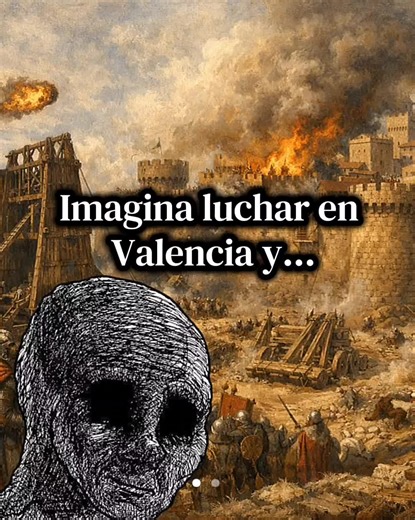 El Cid luchando #muerto... | #historia #elcid #reconquista #valencia