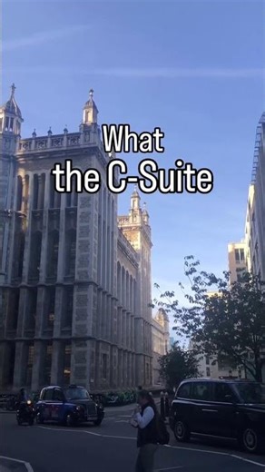 What the C-Suite actually cares about