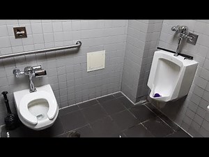 Gas Station Men's Restroom