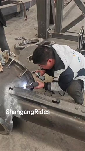Ultrasonic Testing for Quality in Welding at ShangangRides