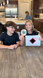 Disc Through Square Challenge 💿 It's tricky! | Zander Zone