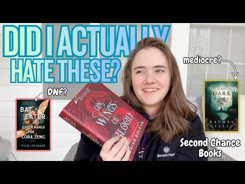 Did I actually hate these??? || Second chance book reading vlog || Romantasy and Horror books