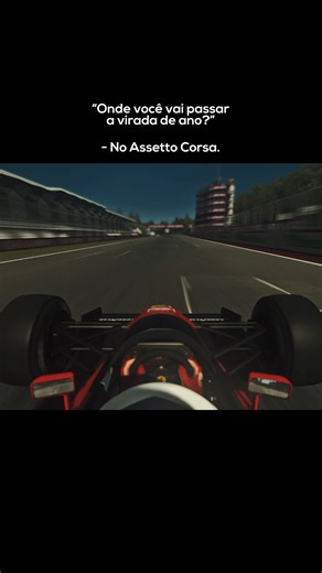 Ketsui | Assetto Corsa sempre me salva dos fogos de artifício | Instagram