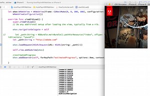 WKWebViewでローカルのHTMLが読み込めない＆Webページ読み込み状況を取得してみる