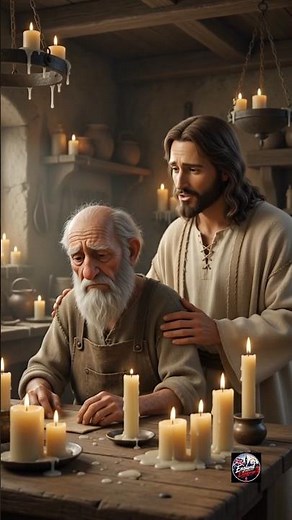 Jesus and the Elderly Candle Maker | Inspiring Christian Story of Faith and Light #jesus