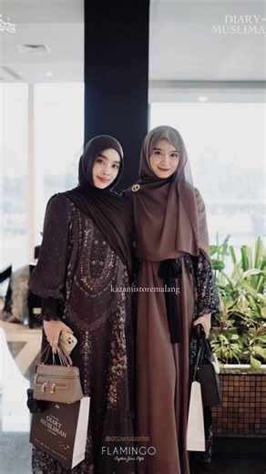 Gemersik emang paling cocok buat couple-an sama bestie 🖤🤎 #ootd #bestie #dresskekinian #dress