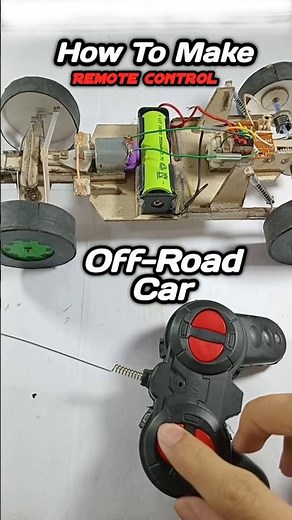 How to make off road rc car at home #diyrccar #howtomakerccar #automobile #diy