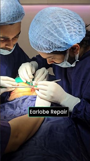 Earlobe Repair | Torn & Stretched Earlobe Correction | Cosmetic Ear Surgery in Indore #कानकीसर्जरी
