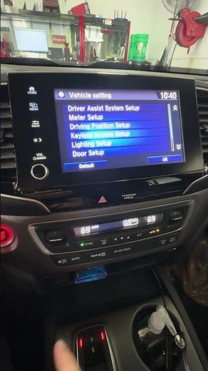 Resetting Honda Ridgeline maintenance minder 2017-2026