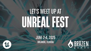 The countdown is on! Brazen will be heading out to Unreal Fest Orlando soon. Meet up with Bryan and Brock to dive into all things gaming. 🎮 Want to connect? DM Brock Starkweather on Linkedin to schedule time with our team and explore how Brazen can help bring your game’s epic journey to life. #BeBrazen #PlayBrazen | Brazen Animation