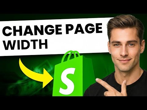 How To Change Page Width In Shopify Horizon Theme