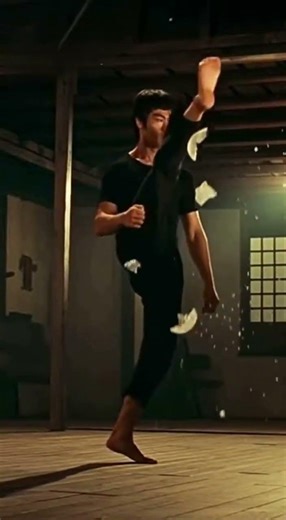 Pure Control: Bruce Lee’s Lightning High Kick | 1960s Archival Style #masteringdiscipline#brucelee