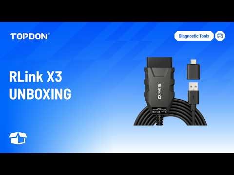 TOPDON RLink X3 | Unboxing | Made for GM, Ford, and Chrysler