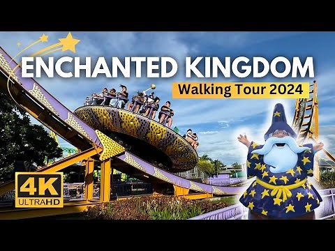 ENCHANTED KINGDOM, The Philippines Premiere Theme Park! | 4K Walking Tour | Santa Rosa Laguna