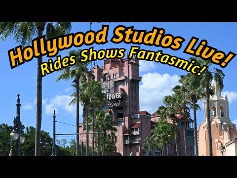 Live at Disneys Hollywood Studios! Rides Shows and More!!