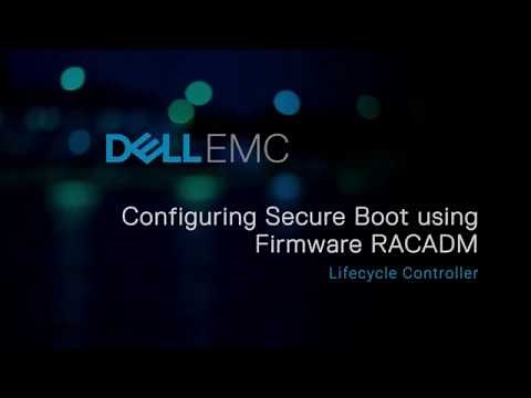 Secure Boot Configuration and Certificate Management using RACADM