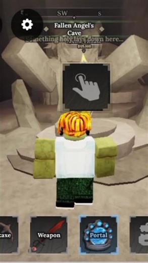 jumping to the best pickaxe from the worst