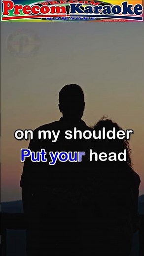 Put Your Head On My Shoulder, Karaoke #shortvideo