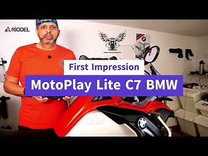 Motorcycle CarPlay Review: 7-Inch Motoplay Lite C7 BMW First Impressions
