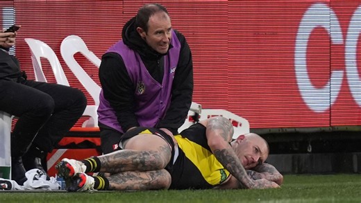 Dustin Martin sidelined again with lingering back issue