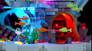 BRIKSMAX Led Lighting Kit for LEGO-43225 The Little Mermaid Royal Clamshell - Compatible with Lego Disney Building Blocks Model- Not Include Lego Set