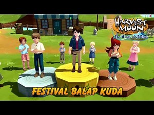 Festival Bunga n Festival Kuda - Harvest Moon The Winds of Anthos