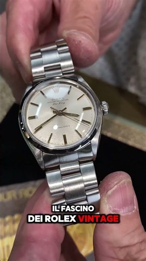 Rolex Air-King Precision il fascino del vintage autentico #orologidilusso #rolex