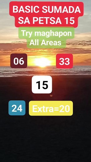 Basic sumada sa petsa 15, subukan maghapon sa may gusto, good luck everyone 🙏🙏☺️ #PleasefollowlikeandShare #AnjoNac #stlsumada #GoodLuckEveryone #stlallnation #2dez2 | AnjO-Nac