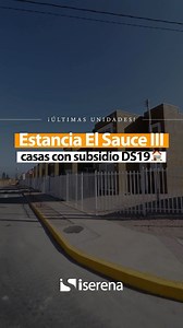 Últimas unidades de casas en Estancia El Sauce 3🤯. Proyecto con subsidio automático DS19 🙌🏻. Da el paso para tu futuro hogar en Coquimbo y vive en un espacio cómodo para ti y tu familia😍. Conoce, cotiza y reserva en www.iSerena.cl o hablemos por WhatsApp📲 te ayudamos y orientamos financieramente☝🏻. #inmobiliaria #coquimbo #casas #subsidio #ds19 #oportunidad #fyp #reels | Inmobiliaria Serena
