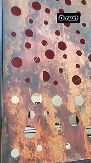 How to apply D rust on CNC SHEET #rust #rusticstyle #fauxrust #art #home #homerenovation