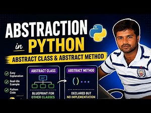 Abstraction in Python for Beginners | Abstract Class & Abstract Method