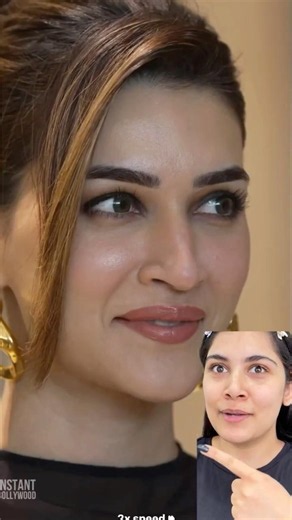 Kriti Sanon 😍 This Nude shade🤎 #lipstick #makeup #ashortaday #yt