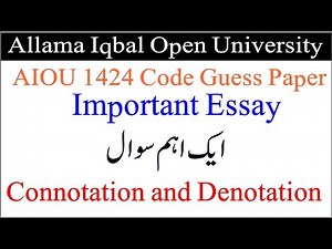 1424 Code Guess Paper | Connotation And Denotation | 1424 Code Guess Paper
