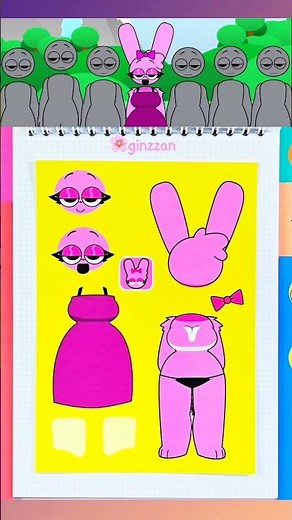 Sprunki Retake New Human With New Bonus Pinki Sticker 🩷 스프런키 리테이크 뉴휴먼 핑키