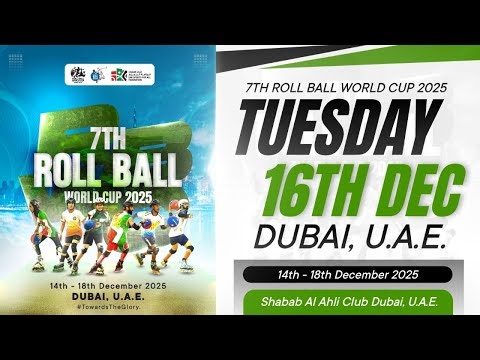 🔴 DAY 2 - 7th Roll Ball World Cup 2025