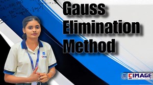 Explain Gauss Elimination method with example || Bca Aku sem-2,B-1 | Cimage College, Patna