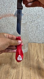 2.6M views · 9.8K reactions | Put the knife in the balloon—amazing result #diy #amazing #viral #crafts #diypro #craft #ideas #simple #workshop #inventions | Diy pro | Facebook