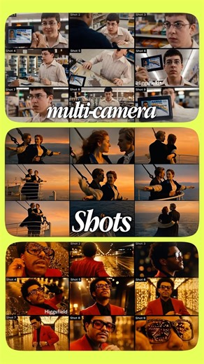 This is how I create multi-camera shots with PERFECT consistency - in one single step. #ai #aivideo