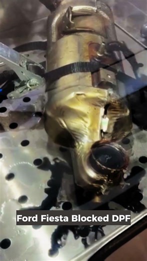 👉 Blocked Ford Fiesta DPF — This Is What Came Out
