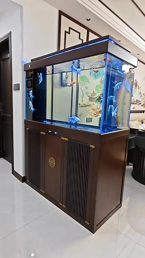 112K views · 651 reactions | Aquarium display design Home decor Aquarium decor Decorative aquarium #reelsfbシ #fbreelsfypシ゚ #aquarium #homedecor #aquariumlife | Unique Decor Ideas | Facebook